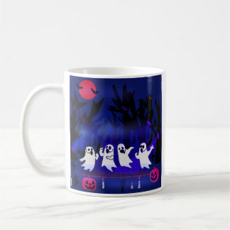 Gesangswettbewerb im Spuk Wald Friedhof Kaffeetasse