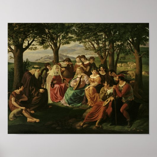 Gesangswettbewerb Poster (Vorne)