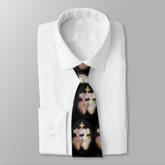 GESÄTZTE UND IMMAKULATE HERZEN KRAWATTE (Gebunden)