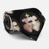 GESÄTZTE UND IMMAKULATE HERZEN KRAWATTE (Gerollt)