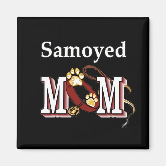 Gesäumte MAMA Geschenke Magnet (Vorne)