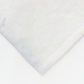 Gesäumte Welpenmalerei - Niedliche Original Hundek Fleecedecke (Ecke)