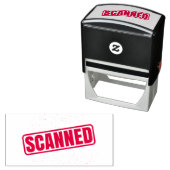 Gescannt - Selbstfärbender Büro- und Geschäftsstem Permastempel (Beispiel)
