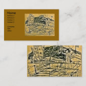 GESCANNTER PASS VISITENKARTE (Vorne/Hinten)