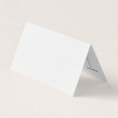 Geschachtelte Business Card - Unternehmens- und Su Visitenkarten (Rückseite)