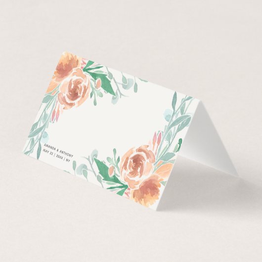 Geschachtelte Visitenkarte Visitenkarten (Rückseite)