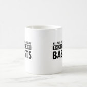 Geschaffener gleichmäßig Bassistentwurf Kaffeetasse (Mittel)