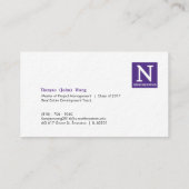 Geschäft, 3,5" x 2,0", 100 verpacken, visitenkarte (Rückseite)