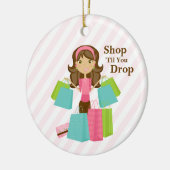 Geschäft 'bis Sie | Verzierung fallenlassen Keramikornament (Links)