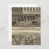 Geschäft, Brauerei, San Jose Postkarte (Vorne/Hinten)