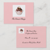 Geschäft… das Nachtisch-Geschäft Visitenkarte (Vorne/Hinten)