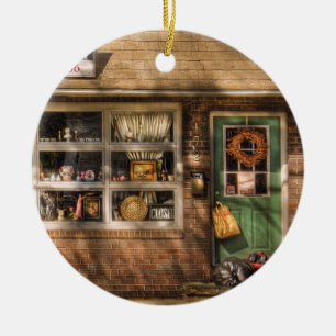 Geschäft - Der Second-Hand-Laden Keramik Ornament