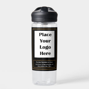 Geschäft Firmenlogo Werbe-Website individuell Trinkflasche