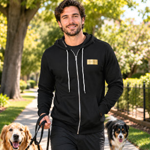 Geschäft horizontales Logo Hundebetreuer Profis Hoodie