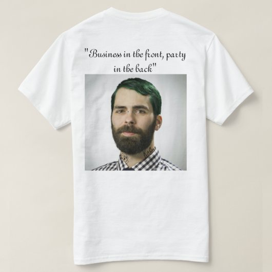 Geschäft im Thfronten-Party in der Rückseite T-Shirt (Design Rückseite)