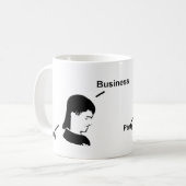 Geschäft in der Front, Party in der hinteren Tasse (Vorderseite Links)