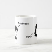 Geschäft in der Front, Party in der hinteren Tasse (Mittel)