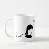 Geschäft in der Front, Party in der hinteren Tasse (Links)