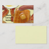 Geschäft isst visitenkarte (Vorne/Hinten)