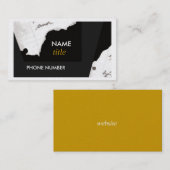 Geschäft Karte-Heftige Ränder Visitenkarte (Vorne/Hinten)