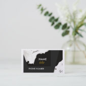 Geschäft Karte-Heftige Ränder Visitenkarte (Stehend Vorderseite)