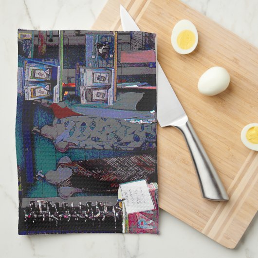 Geschäft Key West Küchentuch (Viertel Falte)