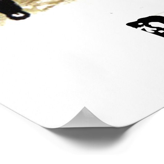 Geschäft mit Angst Poster (Ecke)