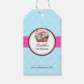 Geschäft mit benutzerdefinierten Geschenkkörben Geschenkanhänger (Vorderseite)