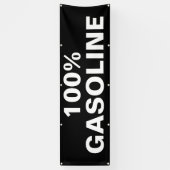 Geschäft mit kundenspezifischen Gasstationen im Fr Banner (Vertikal)