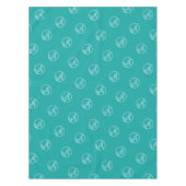 Geschäft mit Logokombinationen für Aquamarine Rest Tischdecke (Vorderseite)