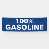 Geschäft mit Tankstellen im Freien Banner (Horizontal)