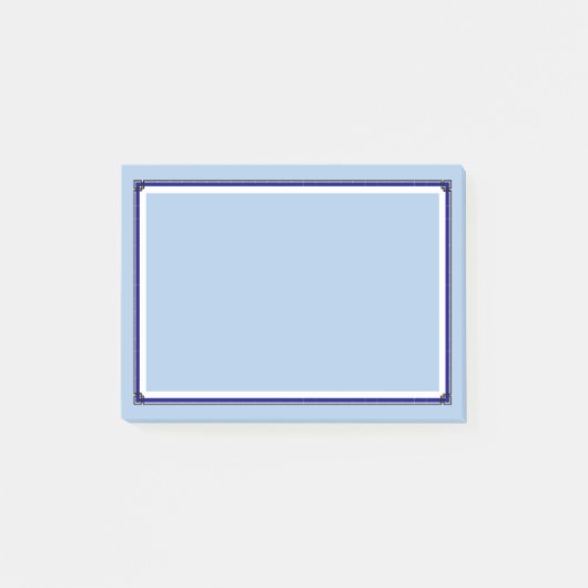 Geschäft mögen Post-It mit Grenze Klebezettel (Vorderseite)