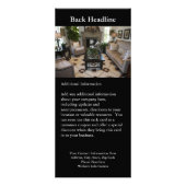 Geschäft oder Hotel-Gestell-Karten Werbekarte (Hinten)