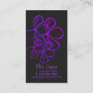 Geschäft oder Mama-Karte Telefonnummerkarte