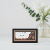 Geschäft oder persönliche Karte groß für (Stehend Vorderseite)