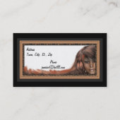 Geschäft oder persönliche Karte groß für (Rückseite)