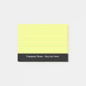 Geschäft Posten-it® Anmerkungen Post-it Klebezettel (Vorderseite)