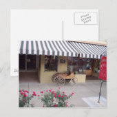 Geschäft Postkarte (Vorne/Hinten)