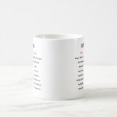 Geschäft sprechen Übersetzer-Tasse Kaffeetasse (Mittel)