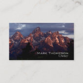 Geschäft Tetons Karte lila (Vorderseite)