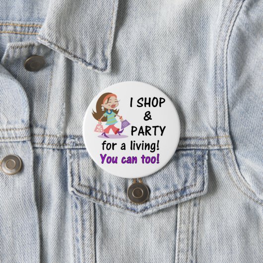 Geschäft und Party Button (Beispiel)