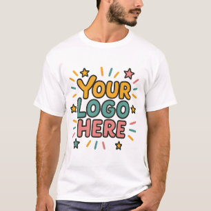 Geschäft, Unternehmen, Ihr Logo hier werben T-Shirt