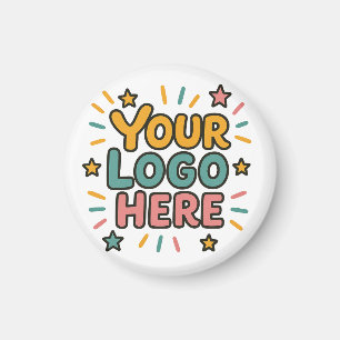 Geschäft, Unternehmen, Werbung Ihr Logo Hier Magnet