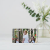 Geschäft Visitenkarte (Stehend Vorderseite)