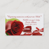 Geschäft Visitenkarte (Rückseite)