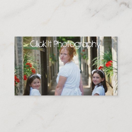 Geschäft Visitenkarte (Vorderseite)