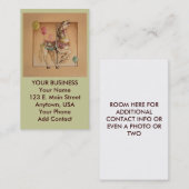 Geschäft - Visitenkarte - glückliches (Vorne/Hinten)