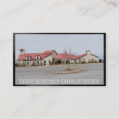 , GESCHÄFTCARD-DIVINE REDEEMER-KATHOLISCHE KIRCHE… VISITENKARTE (Rückseite)