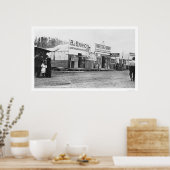 Geschäfte in Anchorage, Alaska 1914 Poster (Küche)