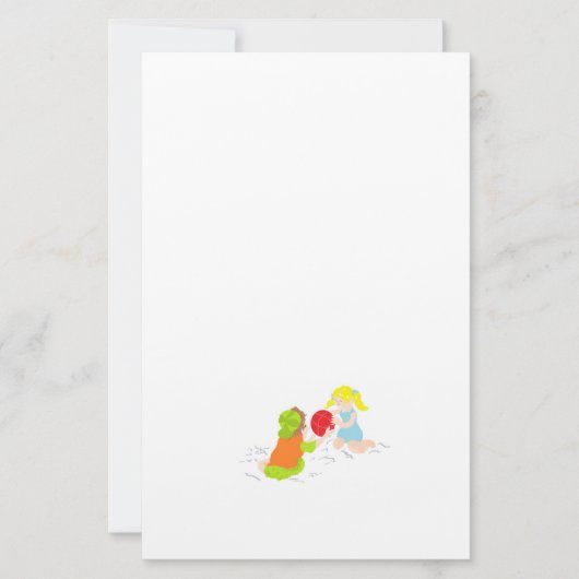 Geschäften: Tag am Strand Briefpapier (Vorderseite)